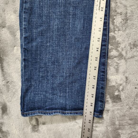 Levi's Jeans Womens 22W Blue Classic Bootcut Stretch Denim Boho Western Casual - Picture 13 of 15